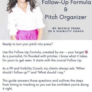 Follow Up Formula + Pitch Tracker